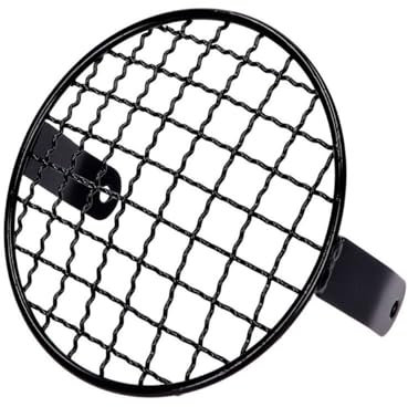 2EXTREME Lampengitter rund 130mm schwarz universal kompatibel für Mofa, Moped, Mokick