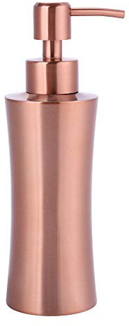 Yctze Ros¨¦Gold Seifenspender, 304 Edelstahl Seifenfl¨¹ssigkeit Shampoo Lotionspender Home Hotel Badezimmer Zubeh?r Kupfer Seifenspender Kupfer Seifenspender(250ml)