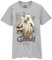 The Lord Of The Rings Herren T-Shirt Gandalf Wizard Film Gray Top X-Groß