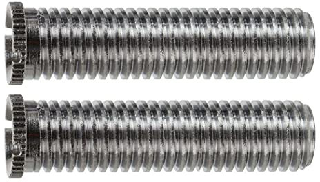 DAZZLEEX 2 piezas de 45 mm para fregadero de cocina, colador de residuos roscado, conector de tornillo para M12