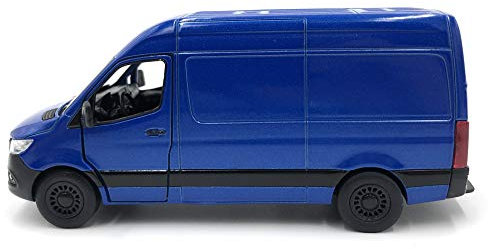 ICE TOYS Modellino auto in scala 1:48 con la porta aprividibili (Furgone Blue)