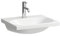 Laufen Lua Waschtisch, 1 Hahnloch, ohne Überlauf, 550x460mm, H810082, Farbe: Weiß mit LCC