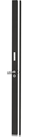 Dom-metalux - Serrure de porte a code Electrique banDOM 300 3 points Couleur - Noir, Sens Ouverture - Droit poussant