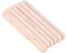 EXCEART 50 Stück Handwerk Gebäudemodell Aus Holz Hölzerner Eiscreme-stock Eisstock Aus Holz Jumbo-bastelstöcke Diy Eis Am Stiel Stick Holzpflanzenetiketten Kind Bambus Handbuch