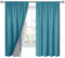 XWZO 100% Blickdichte Vorhänge Wohnzimmer, Vorhänge mit Kräuselband, Gardinen Schlafzimmer, Doppellagige Dicke Verdunklungsvorhänge Thermovorhang Kälteschutz, 175x140 cm(HxB) Tealblau 2er Set