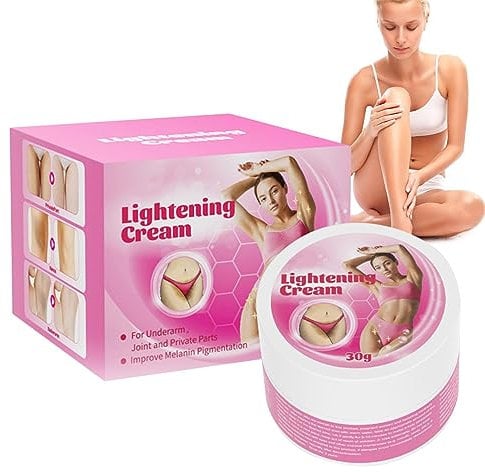Creme zur Korrektur dunkler Flecken - Hautaufhellung im Intimbereich - 30 g aufhellende, feuchtigkeitsspendende Achselpflegecreme für den Intimbereich, Knie und Ellenbogen, verblasst dunkle Pw tools