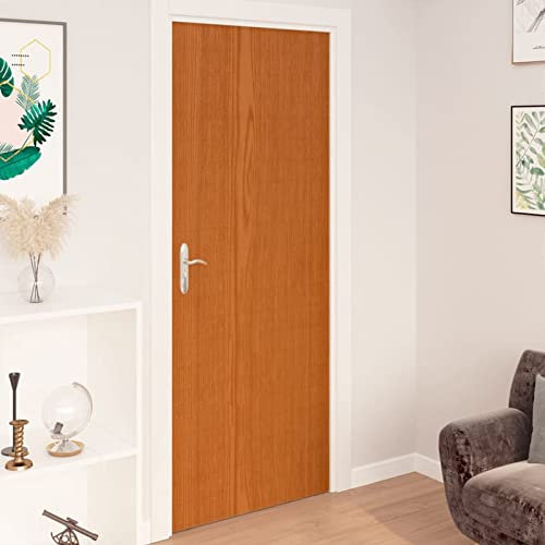CIADAZ Möbelfolien Selbstklebend 2 Stk. Helle Eiche 500x90 cm PVC, Klebefolie Möbel, Folie Für Möbel, Selbstklebende Folie, Klebefolie Küche, Folie Küchenschränke, Schrankfolie