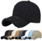 Baynetin Basecap Vintage Used Look Outdoor Kappe Mütze Unisex Freizeit Baumwolle Verstellbar Baseballcap Sommerhut (Schwarz)
