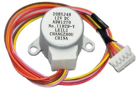 DEYIN For Aire Acondicionado Drift Swing Motor de Viento Motor Paso a Paso 20BYJ46 12V 16V 20-30cm de Longitud