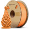 ANYCUBIC Matte PLA Filament 1,75mm, 3D Drucker Filament Matte Textur, Feine Oberfläche, Keine Schichtlinien sichtbar, Matte Orange 1KG