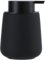 BosilunLife Foam Hand Soap Dispenser - 12 oz Bathroom Lotion Hand Pump Dispenser Black Foaming Hand Soap Dispenser Ceramic Dish Liquid Dispenser for Kitchen (Rubber Paint Black Foam)