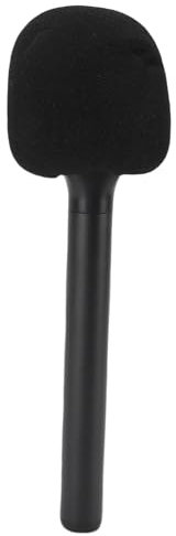 Wireless Interview Microphone Handle, Mic Handle Handheld Mount Adapter for Mic 1/2 for Rode Wireless GO II for Hollyland Lark M1 /C1 / 150 for G1/A2 for Movo Etc