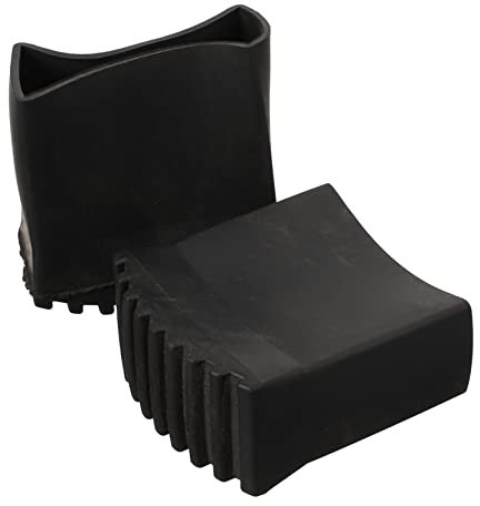 Vaguelly 2Pièces Couvre Antidérapants Pour Échelle Protection Accessoires Pour Escabeau Compatibilité Universelle à Usure Et Aux