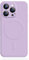 Mixroom - Custodia Cover per iPhone X/XS in TPU Silicone Morbido Compatibile con MagSafe Accessori con Cerchio Magnetico Integrato Lilla