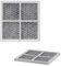 5 Packs Refrigerator Air Filter,Compatible for LG,LT120F,Replacement Fresh Air Filter Replacement Parts