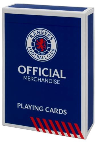 Rangers F.C. Playing Cards - Official Football Gift 52-Card Deck, 1 Pack