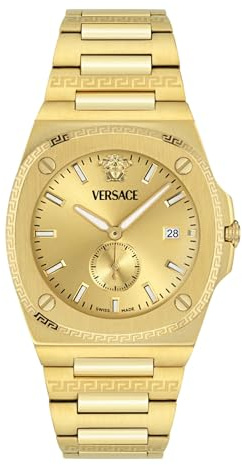 Versace Herren Analog Quarz Armabanduhr Tolomeo