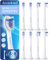 8er demirdental Mini Sensitive Aufsätze passend für Philips Sonicare Ersatzbürsten, weiche und kleine Bürstenköpfe für sensible Zähne, Weiß, entspricht HX6088