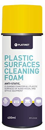Platinet PFS5120 Plastic Cleaning Foam 400 ml Heat Conductive Cleaning Agent