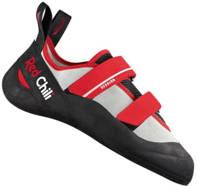 Red Chili Session 4 Kletterschuhe, Anthracite-red, UK 10