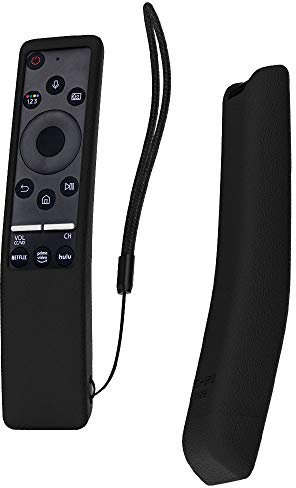 SIKAI Custodia Protettiva Compatibile con Samsung Telecomando BN59-01312A UHD 4K Smart TV Bluetooth Remote Control RMCSPR1BP1 Copertura Protettiva Cassa (Nero)