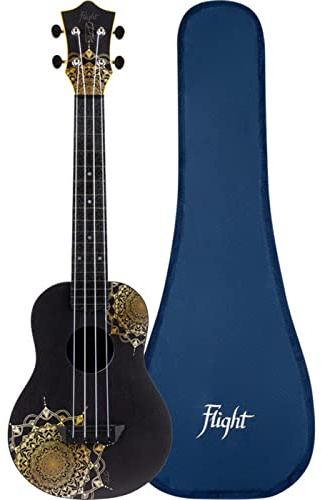 TUC40 ABS Concert Travel Ukulele - Gold Mandala