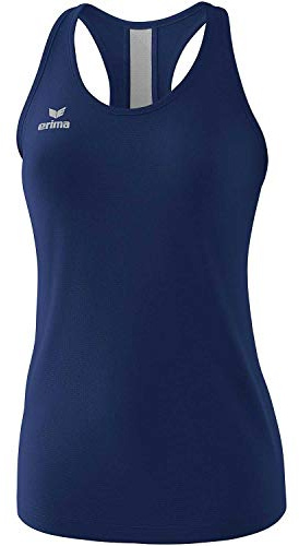 Erima Damen Squad Uni Tanktop (1082009), new Navy/Bordeaux/Silver Grey, 40