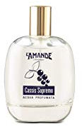 L'AMANDE - Acqua Profumata Donna Spray Analcolica con Note Agrumate, Idratante al Limone e Bergamotto, Lozione Rinfrescante e Fiorita al Profumo di Vaniglia e Gelsomino - Cassis Supremo, 100 ml