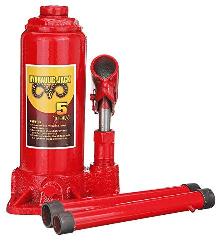 YONGYAO Jack Lift 5Ton Air Manual Hydraulic Bottle JACK for Car Truck SUV 4WD Caravan Tractor