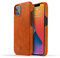 NOVADA Genuine Leather Case for iPhone 13 - Compatible with MagSafe - Tan