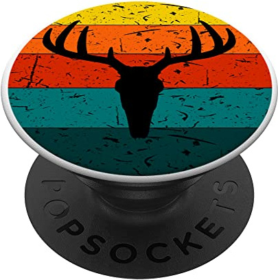 Buck Deer Porte-bois de cerf PopSockets PopGrip Interchangeable