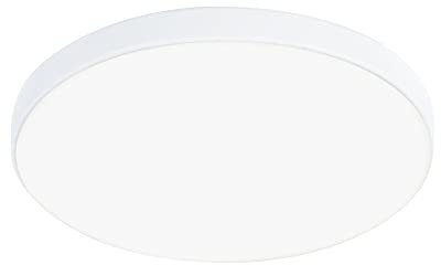 Paulmann 79950 LED Panel Einbaupanel Veluna VariFit Edge 90mm rund dimmbar Tageslichtweiß Weiß Kunststoff Beleuchtungssystem 4000 K