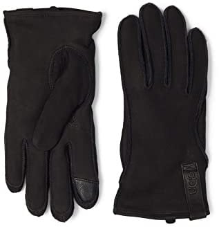 UGG MEN LEATHER CLAMSHELL LOGO Handschuh 2023 black, M