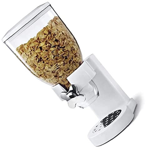 ＣＨＡＭＥＥＮ Haferflocken Maschine Single Head Upright Getreide Multi Korn Trockenfutter Zufuhr for Home Weiß