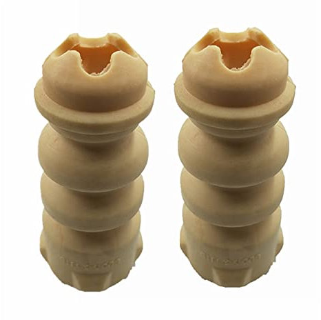 jfqm 2 STÜCKE Hinterer Stoßdämpfer Gummipuffer Passend for VW Polo 4 5 9N 6R GTI Limousine Passend for Skoda Fabia 2 Passend for Audi A1 8X Passend for Seat Ibiza 6Q0512131B 6Q0512131C