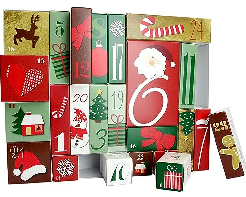 Adventskalender zum Befüllen wiederbefüllbar BARRIQUE-Selektion Deutschland 1Stück