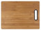 FLORINA Planche a Découper en Bambou (23,5 x 30,5 cm) I Planche en Bois avec Poignée en Silicone TITOLARE I Antibactérienne I Planche a Découper pour le Fromage, la Viande, les Fruits, les Légumes