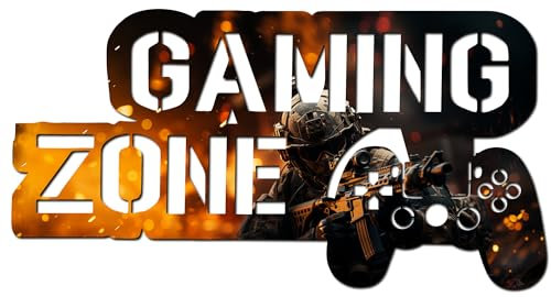 codiarts. XXL Gaming Zone Wanddekor 3D-Panel | Lasergeschnitten | Designs WOT FN COD GRAFITTI METAL HOLZ (SMALL, COD)