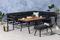 Gardissimo Hohe Dining Aluminium Lounge Nara Rechts, inklusive XL Bank und wasserabweisender Kissen