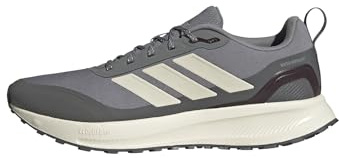 adidas Hombre RUNFALCON 5 TR Running Shoes, Grey Three/Chalk White/Grey Four, 40 2/3 EU