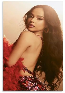 Becky G 2 Musikposter, Albumcover, Poster, Bandposter, Retro-Poster, Schlafzimmer, Musikposter, Rapper-Poster, Wandkunst, Leinwandposter, Raumdekoration, ästhetische Poster, Druck, Dekoration, Poster,