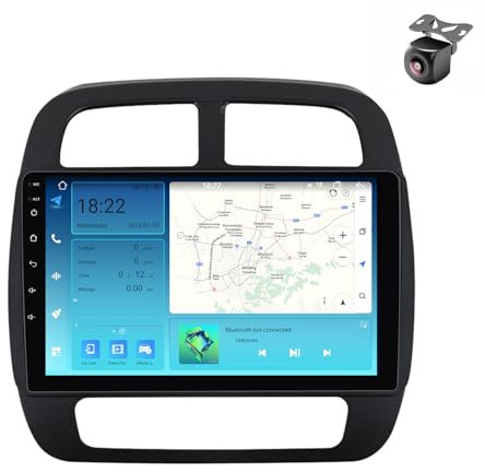 Android 13 Autoradio per Renault KWID K-ZE Dacia spring 2015-2019 2 DIN Stereo Car Tablet Pollici Schermo MP5 Lettore Multimediale Receiver GPS con FM SWC Carplay Android Auto (M300S 8core 4+32G)