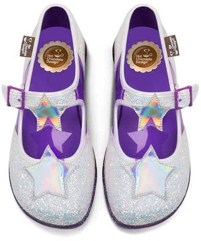 Hot Chocolate Design Chocolaticas Starlight Women's Mary Jane Flat Multicoloured HCD 43