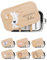 wunderwunsch® - Personalisierte Brotdose für Kinder - Robuste und Individuelle Edelstahl Brotdose mit Namen - Personalisierte Geschenke für Kinder (GROSS Edelstahl,Hund)