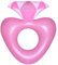HeySplash Pool schwimmt, Aufblasbare Diamant Ring Pool Float, Große Verlobungsring Floatie für Bachelorette Party, Herz Geformt Swim Tube See Strand Hochzeit Dekoration Spielzeug Floß Erwachsene, Rosa