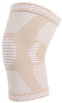QRZCZXNP kniebandage männer Sport Knieschoner, Beinschoner, Patellar Protektoren, Kniemeniskus Running Knieschoner 2-Pack-Hautfarbe-s