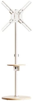 Soporte de TV Soporte de Suelo Universal para TV Soporte de Monitor Giratorio Horizontal y Vertical Soporte de TV