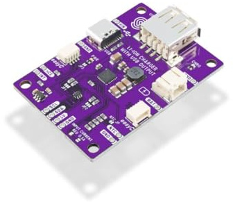 Soldered Li-ion/LiPo-Akku Lademodul BQ24295 mit 5V USB-Ausgang | 4,35V-17V Eingangsspannung | Made in EU | 333075