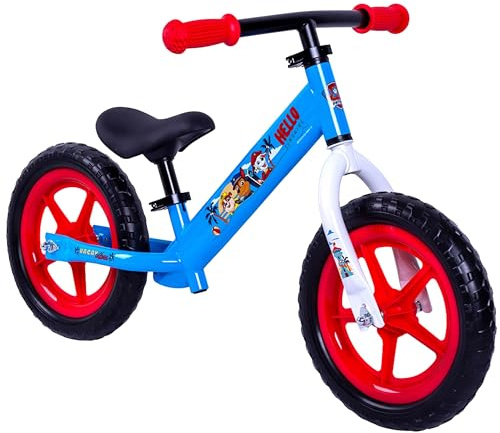 sarcia.eu Paw Patrol Metall-Laufrad, höhenverstellbar, 11-Zoll-Eva-Räder