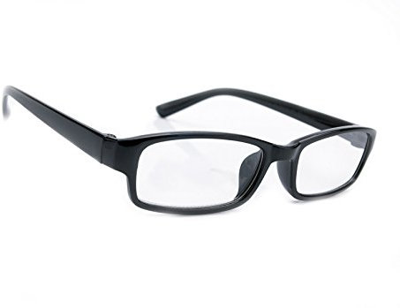 MFAZ Morefaz Ltd Slim Damen Herren Lesebrille +0.50 +0.75 +1.0 +1.5 +2.0 +2.5 Blue Light Filter Brille Blendschutz, Kratzfestes Objektiv Computer TV Anti Glare (0.5, Black)